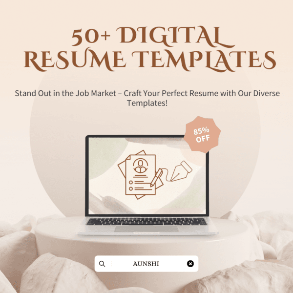 50+ Digital Resume Templates